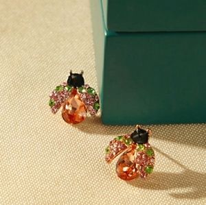 Lady Bug Flutter Earrings